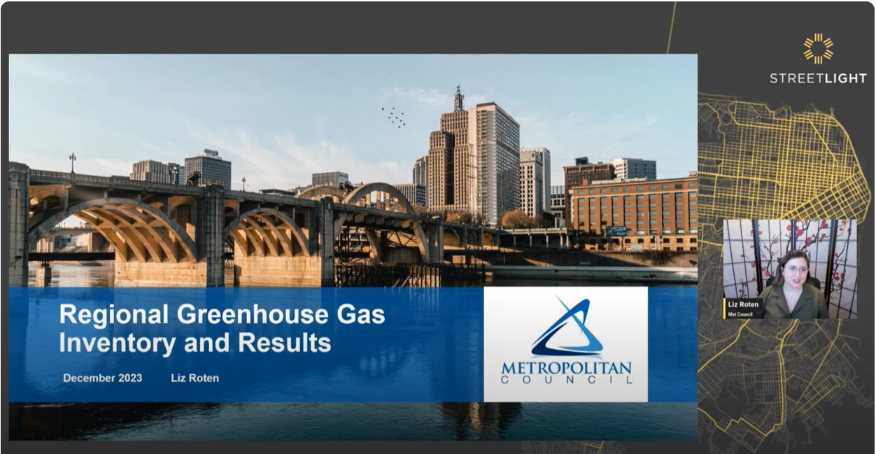 Twin Cities MPO regional greenhouse gas inventory