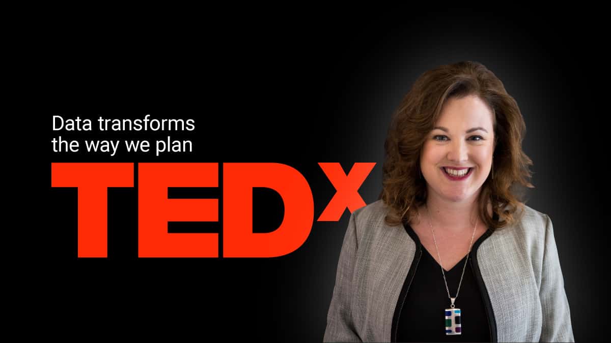 TedX logo with Laura Schewel