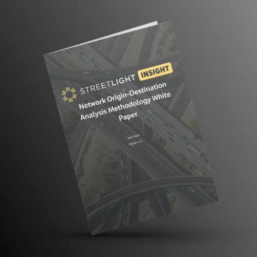 StreetLight Network Origin-Destination Analysis White Paper
