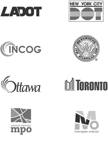 City and MPO Clients - LA Dot, Incog, Ottawa, Greater Madison MPO, New York City DOT, Atlanta GA, Toronto, Metroplan Orlando