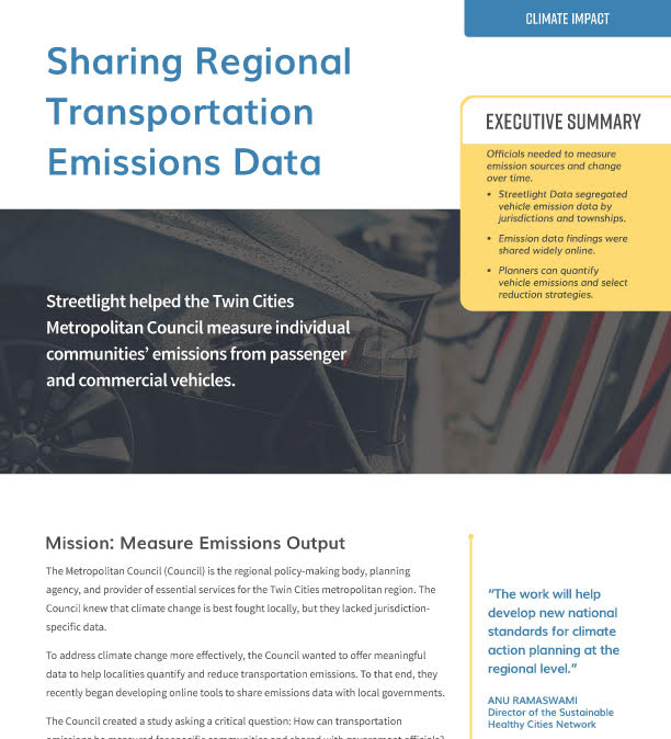 Sharing regional emissions
