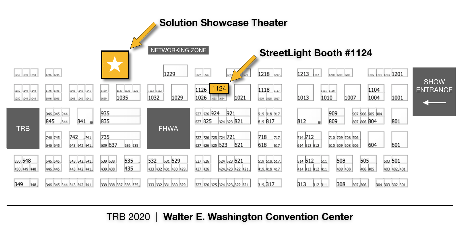 Walter E Washington Convention Center Map